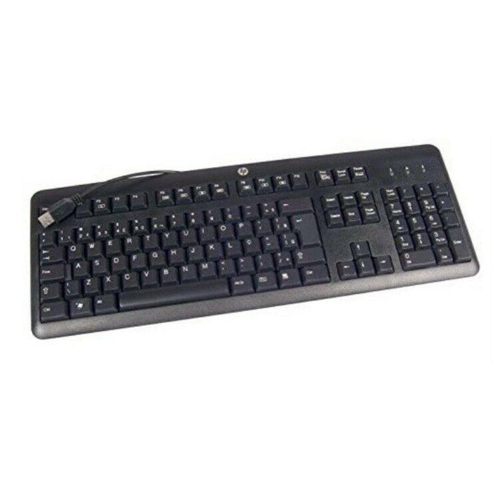 HP 672647-003 USB Black Keyboard‎
